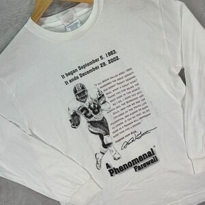 Vtg Darrell Green Washington Redskins NFL Phenomenal Farewell Men's T Shirt Sz M